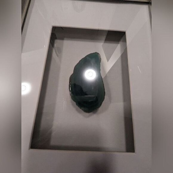 Dyed Blue Geode Slide Shadowbox Framed Art - Picture 9 of 9